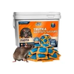 No Pest® Brodifacoum pindapasta tegen ratten en muizen – 6 kg