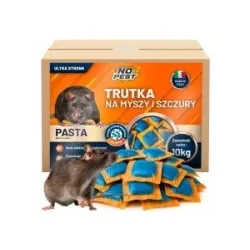 No Pest® Brodifacoum pindapasta tegen ratten en muizen – 10 kg
