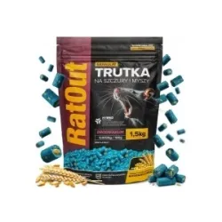 RatOut® Brodifacoum granulaat / pellets – zak 1,5 kg