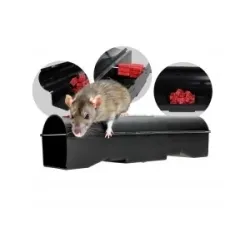 voerdoos / lokaasstation voor ratten 33 cm