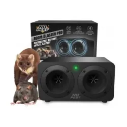 Professionele No Pest® BioniC BOOM Blaster – verjager tegen marters, ratten, muizen en knaagdieren