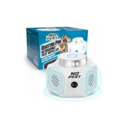 No Pest® Quattro Pro ultrasone verjager tegen marters, muizen, ratten en knaagdieren
