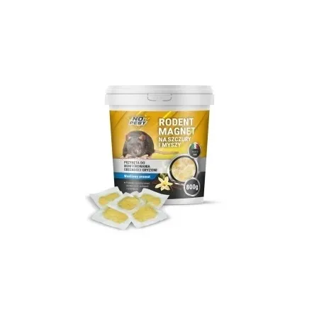 No Pest® lokmiddel voor muizen, ratten, knaagdieren en marters – 800 g